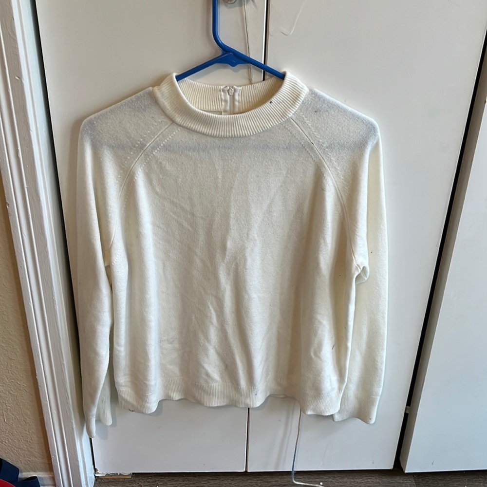 White sweater